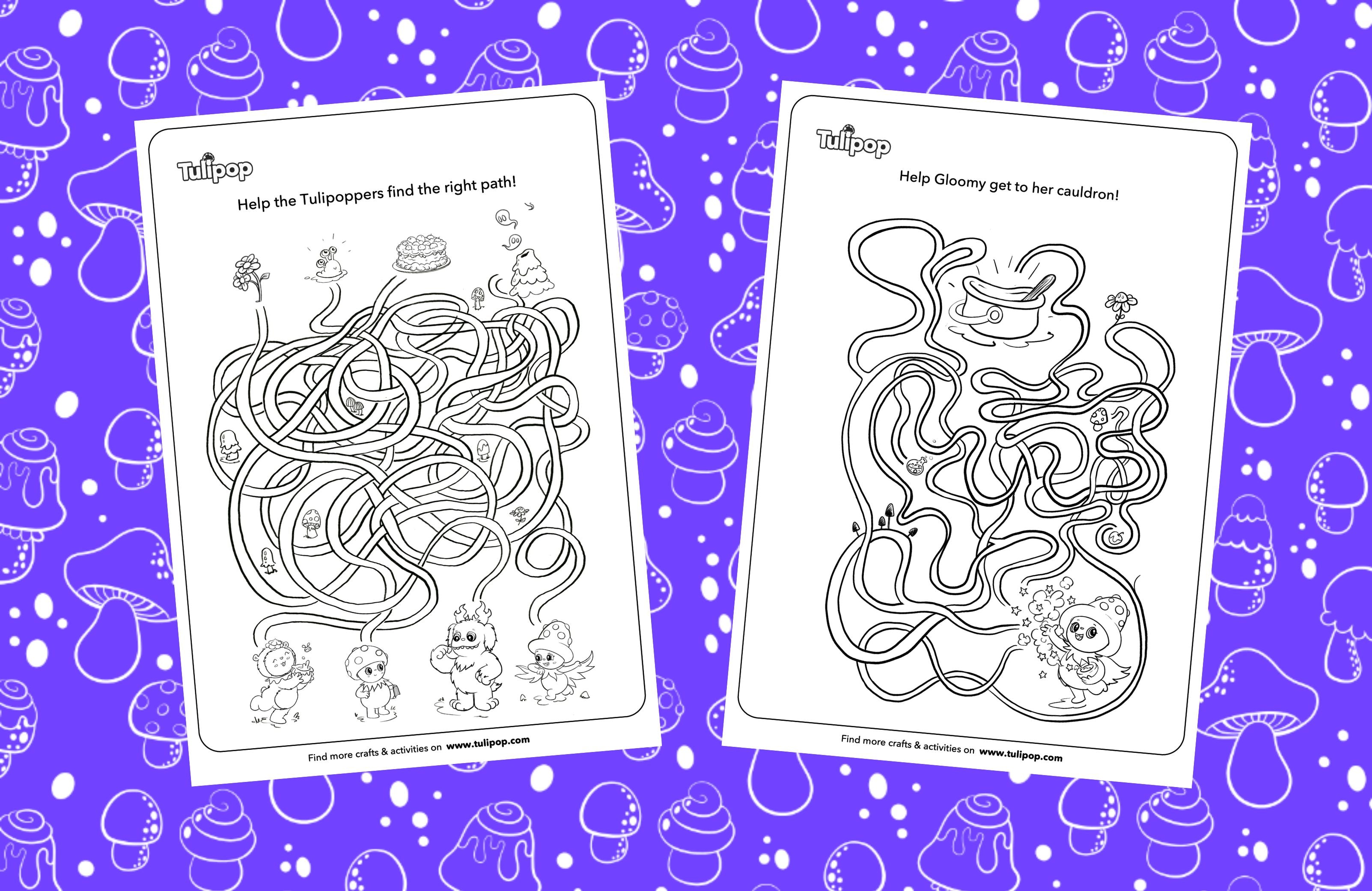 Help the Tulipop Friends Find Their Way!