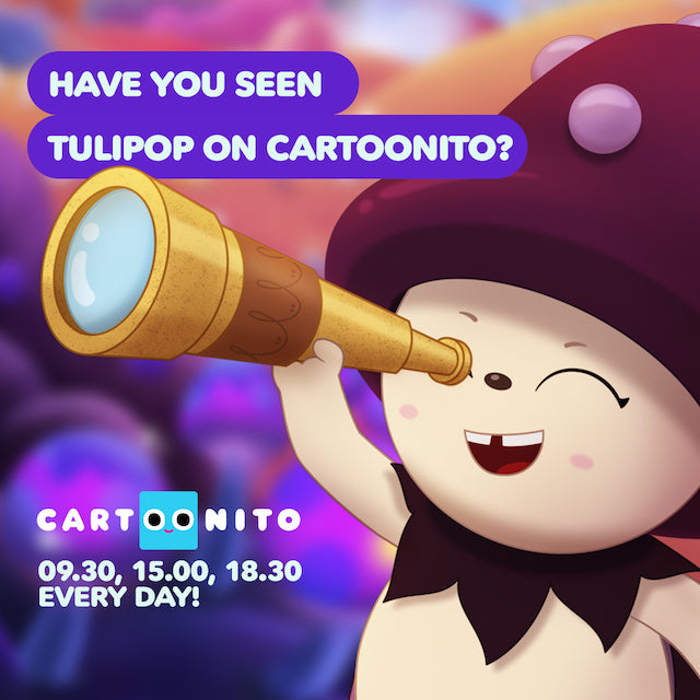 Tulipop is launching on Cartoonito on June 17th